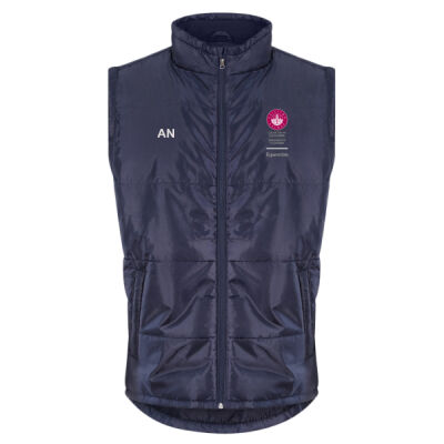 Club Embroidered Puff Gilet Thumbnail